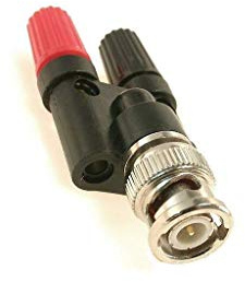 BNC-119 Adapter 60VDC BNC-Stecker,4mm Bananenbuchse 2x