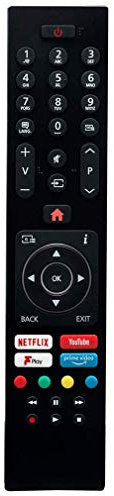 VINABTY RC43137P Ersatz für Fernbedienung für Bush Digihome Techwood Finlux Electriq Celcus 2018-2019 43-EB-FHD 49-FUD-8020 32-FHD-5120 40-EB-FHD 55-FUD-8020 49-EB-FHD