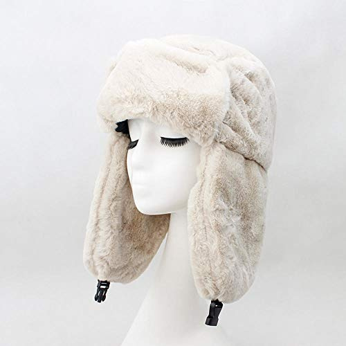 Russen Mütze Herren Warme Russische Ushanka Hut Mit Ohrenklappe Herren Frauen Bomber Hut Schneekappen Winter Trapper Cap