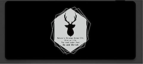 Mauspad Coole Große 80X30 cm Bunte Spiel Maus Matte Computer Gamer Keyboard Pad XL rutschfeste Robuste Büro Laptop Notebook Schreibtisch Matte-300X800X2Mm 6.