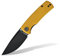 Petrified fish PFP01X Couteau Pliant, 2,99 inch 14C28N lame en acier, 3,35 OZ G10 Poignée Poche EDC Couteau Pliant (Yellow)