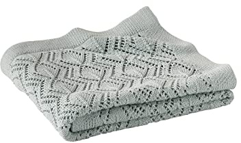 Vertbaudet Bio-Kollektion: Baby Decke mit Pointelle-Muster