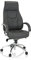 hjh OFFICE 729415 Profi Chefsessel Elegance I Kunstleder Grau Bürostuhl bis 150 kg belastbar, hohe Rückenlehne, gepolstert