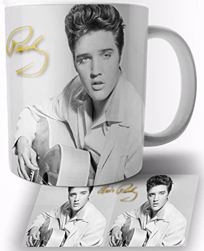 Elvis Presley B Keramik Becher 325ml Tasse Mug