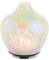 Made By Zen Mercura White Glass Aroma Diffuser | Essential and Fragrance Oil Diffuser & Mini Humidifier for Home | Perfect for Aromatherapy and Home Fragrance