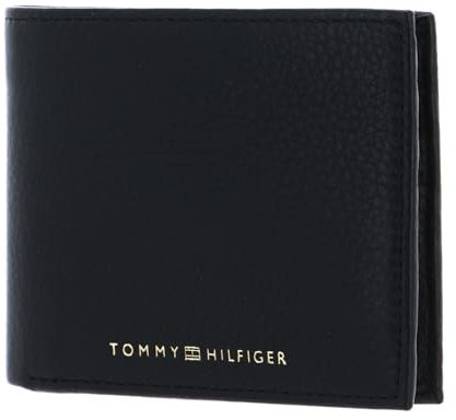 TOMMY HILFIGER TH Premium Leather Mini CC Wallet Black