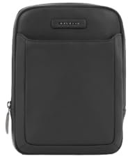 PIQUADRO Modus Umhängetasche Leder 17 cm, Schwarz, Einheitsgröße