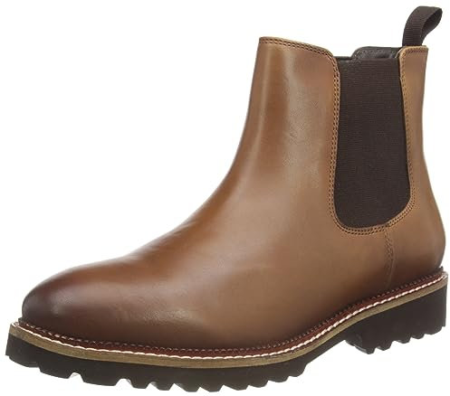 Hush Puppies Women's Gwyneth Chelsea Boots, Tan, 5