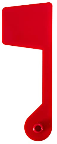 Replacement Mailbox Flag for Rubbermaid and Gibraltar Mailboxes - Outlasts Original Flag and Installs Easily Without Any Tools - Fits Any Mailbox with a 3/8 Inch Hole
