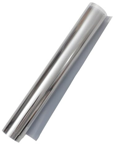 GOOHOCHY 1rolle Rollfensterfolie Für Privatsphäre Statische Sonnenschutzfolie Einseitig Blickdicht Uv-schutz Für Schlafzimmer Büro Und Badezimmer Einfach Anzubringen Entfernen