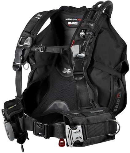 Mares BCD Magellan HD (XS, Schwarz/Schwarz)