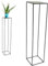 Anwicar Support de fleurs - Hauteur : 130 cm - Tabouret pour fleurs - Support pour plantes - Style loft - Noir