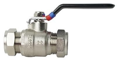 Plumb Bliss 22mm Isolation Lever Valve (1-Pack)
