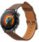 kwmobile Bracelet Compatible avec Huawei Watch GT5 46mm / GT5 Pro 46mm - Bracelet de Rechange en Cuir Véritable pour Fitness Tracker