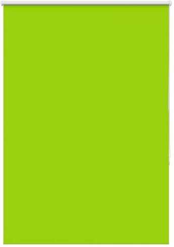 vidaXL Estor Enrollable Opaco Hojas Verde 110x150cm Tela Ancho 105,7cm, Estor día y Noche, Estor de Cocina, Estor Opaco Enrollable, Estor Opaco