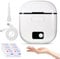 Electric Nail Clipper - Upgraded 4 in 1 Automatic Nail File - 3-Speed Electric Nail Trimmer with Led Light, Rechargeable Safety for Babies, Kids, Adults, Seniors