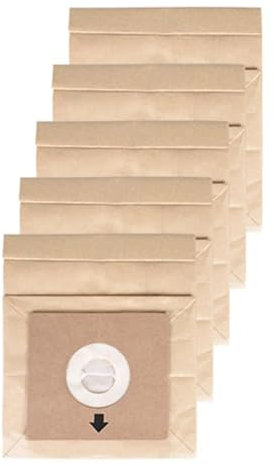 5 sacchetti di carta for aspirapolvere compatibili con Electrolux/Philips/Sharp/Samsung/Pensonic