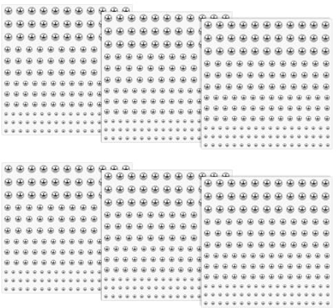 Heclia Fake Piercings for Lip Nose Eyebrow Adhesive Gems Button Stickers 990 Pcs Non Piercing Face Jewelry Set Silver Makeup Accessories for Cosplay Special Events Festivals Parties Daily