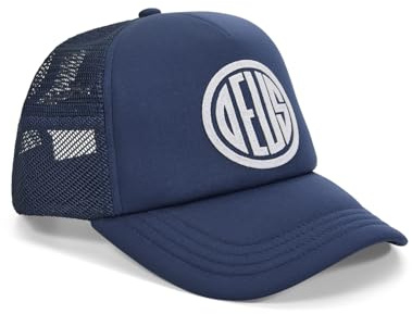 Deus Pill Trucker Cap - Mechanic Blue
