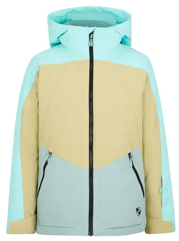 Ziener Jungen ARNU-Z Ski-Jacke/Winterjacke | warm, atmungsaktiv, wasserdicht, dried eucalyptus, 164