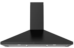Leisure H1001PK 100cm Chimney Cooker Hood - Black