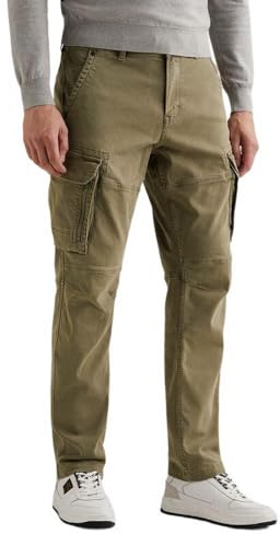 PME Legend Herren Cargohose EXPEDIZOR Cargo Colored Sweat - Tapered Fit, Größe:36W / 32L, Farbe:PTR2602622-8016 Covert Green