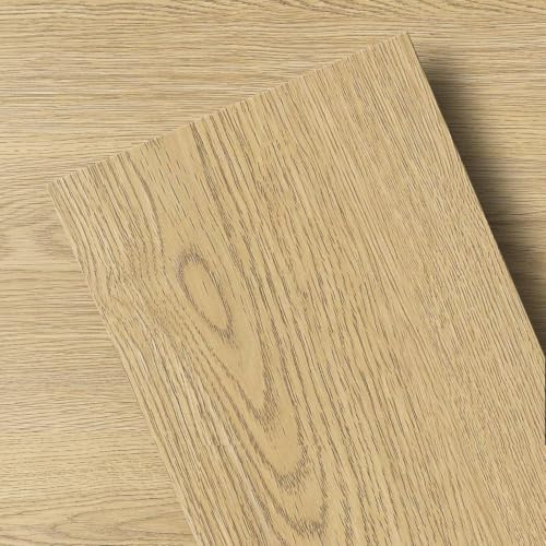GreenFullHouse Vinylboden Selbstklebend, 5.02 m²/36 Dielen, Klassis Eiche | Selbstklebende Vinylboden Wasserdicht, Holzoptik, Verschleißfest Klebe Vinylboden, 15,24 cm x 89 cm, für Badezimmer Küche