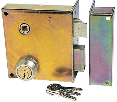 Jpm SSA50115 Türschloss, Einbeinstativ SAS-Vertikal, 5 Kolben, 3 Schlüssel, rechts - 900400-031A