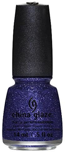 China Glaze Nail Lacquer with Hardner - 3D Glitter Effect - All Wrapped Up, 1er Pack (1 x 14 ml)