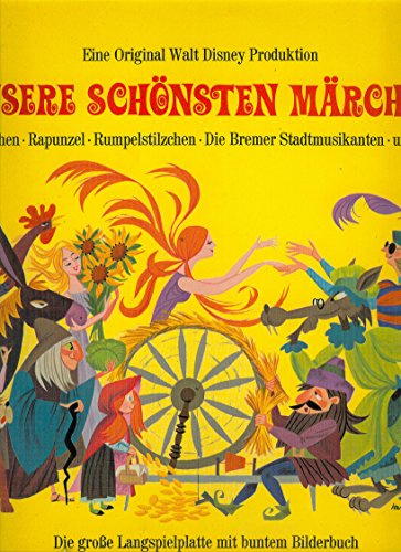 Vinyl LP: Unsere schönsten Märchen,mit Bilderbuch/ Disneyland