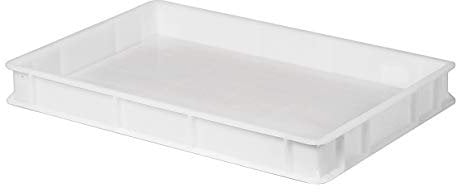 Mobil Plastic cassa alimentare chiusa 60x40 h. 7 sovrapponibile - Bianco