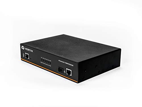 Vertiv Avocent HMX5200R Bildschirmschalter, Tastatur und Maus, Montagegitter, Blau – Bildschirm-Tastatur-Switches (USB, USB, DVI-D, USB Type-A, 1920 x 1200 Pixel, 16 Benutzer)