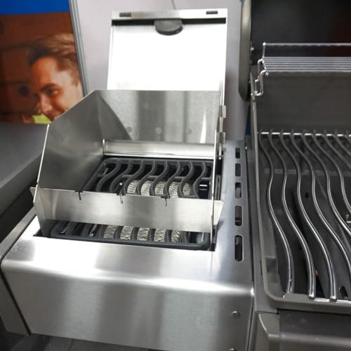 Stellfeld und Ernst Napoleon Sizzle Zone WindschutzSpritzschutz Rogue bis Modell 2019-4-teilig mit Spießauflage