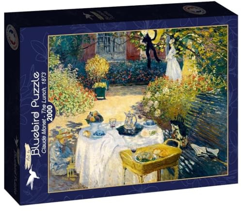 Bluebird Puzzle Monet Puzzle The Lunch 2000 Teile Kunstwerk