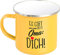 Shirtstown - Taza para café con Texto en alemán Es sólo Hay una Mejor OMA: Dich! Té, Texto en alemán, Regalo de cerámica, café, Esmalte, Taza esmaltada, Color Amarillo, 300 ml