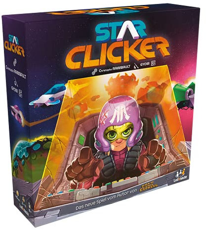 Asmodee | Ludonaute | Star Clicker | Familienspiel | Brettspiel | 2-4 Spieler | Ab 8+ Jahren | 40+ Minuten | Deutsch