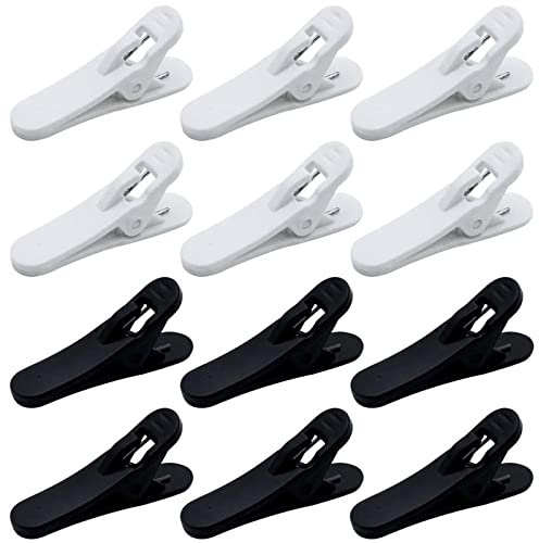 60 Stück Kabelclip Klammer Kopfhörer-kabelclips Kunststoff Kopfhörer Kunststoff Headset Kabelhalter Zur Befestigung Kopfhörer Drahtfür Es Hält Das Kopfhörerkabel An Ort Und Stelle, Weiß & Schwarz
