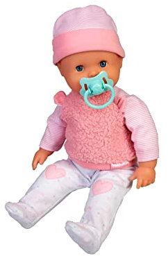 Nenuco - Fühle Sein Herz, sensorische Babypuppe, ist weich und hat einen realistischen Herzschlag mit Soundeffekten und Vibrationen, trägt Kleidung mit verschiedenen Texturen, 3 Jahre, Berühmt