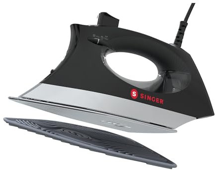 SINGER SteamCraft Plus 2.0 with OnPoint Tip, 300ml Tank Capacity, & 1800 Watts Iron, Black