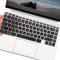 UUONDO Tastaturabdeckung für HP Envy x360 2-in-1 15.6 Zoll, Schwarz, Silikon, Wasserdicht, Kratzfest, Einfarbig