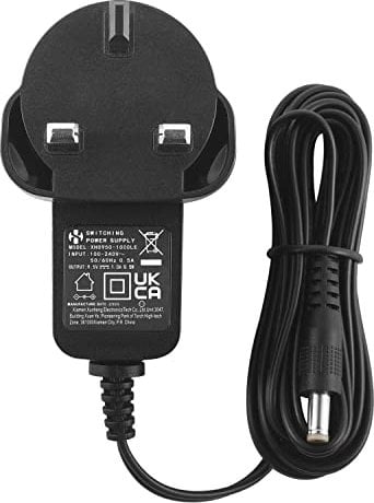 Security-01 9.5V 1A AC/DC Power Adapter Supply, Center Positive, Plug 4.8mm x 1.7mm, for Specified Casio Piano Keyboard - Only Compatible for Listed Models