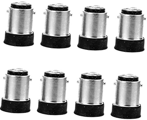 Housoutil 8 Pcs Convert Lamp Head USB Adapters Light Bulb Outlet Adapter E14 Light Bulb Plug Adapter Screw Gx24q Outlet Adapter White Convers E15 Touch Light Lamp Holder Copper