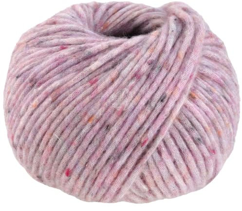 LandLust Winterwolle Tweed 108 - Flieder meliert