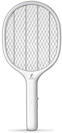 Walizard Racchetta Zanzare Elettrica Antizanzare Mosche:Paletta Zanzariera Insetti Ammazza Uccidi Anti Zanzare Elettrico Fly Killer Zapper Swatter 3000V USB Ricaricabile