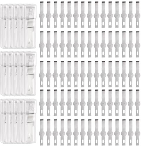 HARFINGTON 150pcs Exacto Knife Blades #17 Hobby Knife Replacement Blades Refills