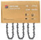 OSTUSE Lot de 3 chaînes de tronçonneuse semi-ciselées S55 de 40,6 cm, pas de 9,5 mm, calibre 109,2 cm, 55 maillons d'entraînement compatibles avec Stihl MS170, MS171, MS180c et plus encore - 61PMM355,