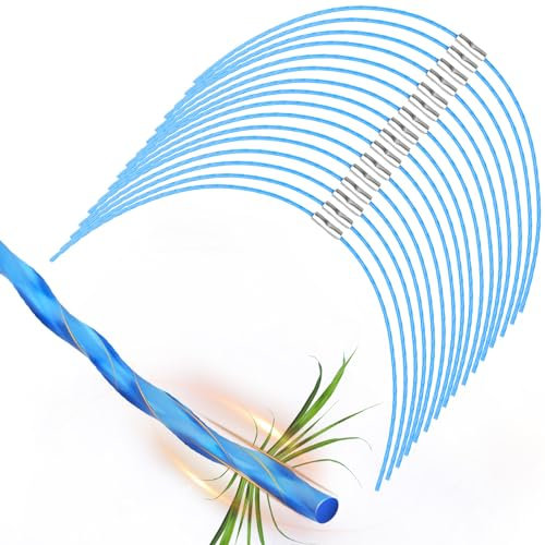 Yweller F016800182 Lot de 50 fils de rechange extra épais pour coupe-bordure électrique Bosch ART 30-36 LI, ART 30 Combitrim, diamètre 2,4 mm, longueur 30 cm, recharge extra forte pour bobine de fil