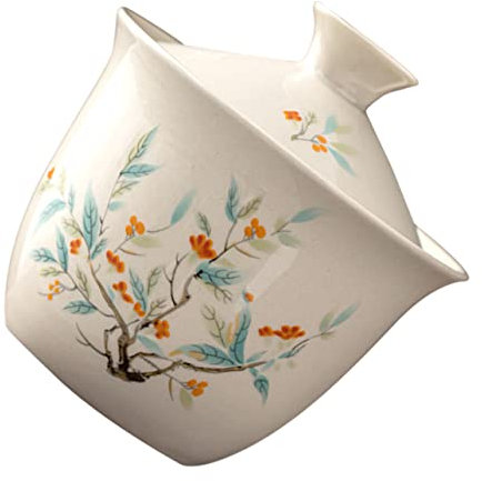 Garneck Chinesische Keramiktasse Mit Deckel Und Sieb Hitzebeständiges Teeservice Dekorative Teebrühschale Für Grün Und Schwarztee