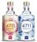 4711® Remix Cologne Orangenblüte & Limette - Festival Vibes & Sparkling Island | Eau de Cologne | 2 x 100ml Natural Spray Vaporisateur
