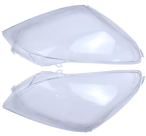 Scheinwerferglas Scheinwerfer Abdeckung Streuscheibe Frontscheinwerfer Lichtscheibe Halogen Scheinwerfer Gehäuse Linsenabdeckung Lampenschirm vorne links und rechts für Astra H GTC Astra H Caravan